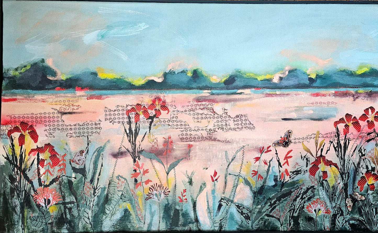 Tiger Lily Field 4 by Jean Corby