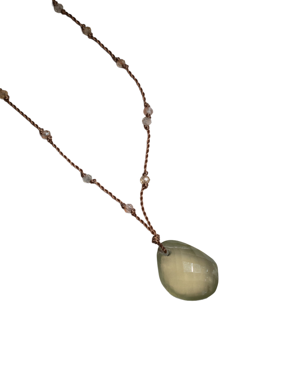 MARGARET SOLOW | Prehnite & Zirlon