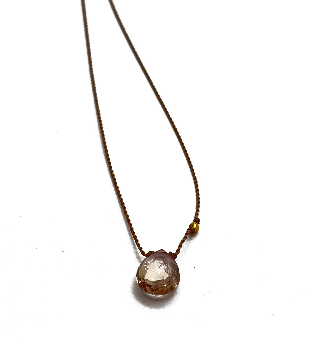 MARGARET SOLOW | Tourmaline 18K Necklace