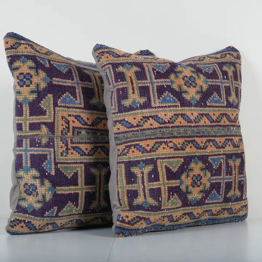 Anatolian Rug Pillow | 20ʺ × 20ʺ