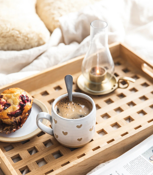 Farmhouse Pottery | Confetti Heart Mug