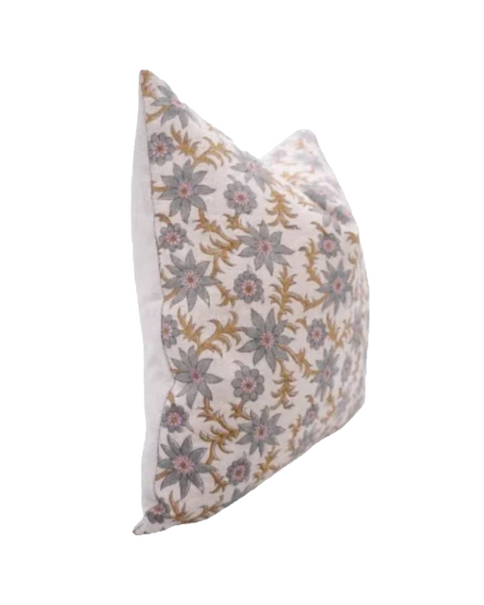 Boho Decor Block Design Pillow | Saanjh