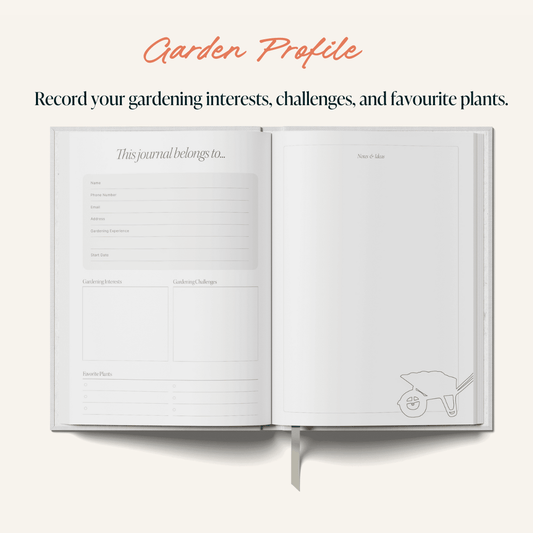 Gardening Journal (A5) - Bloom