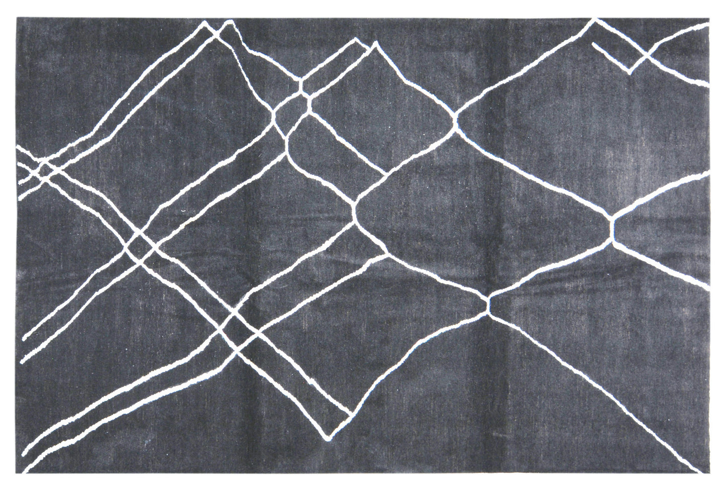 Modern Moroccan Rug 6'5" x 9'7