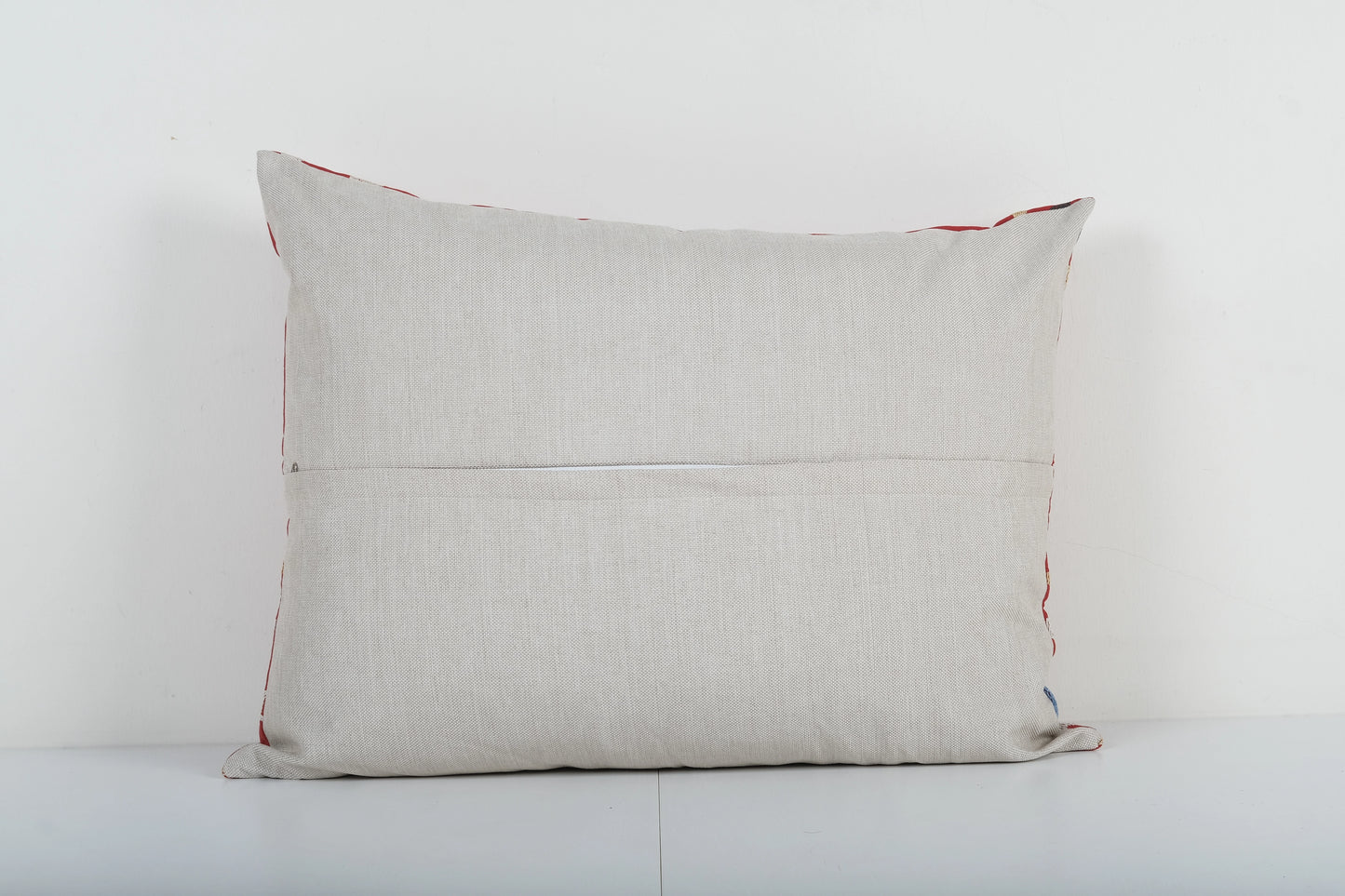 Suzani Pillow, Handmade Embroidered Textile | 20" x 26"