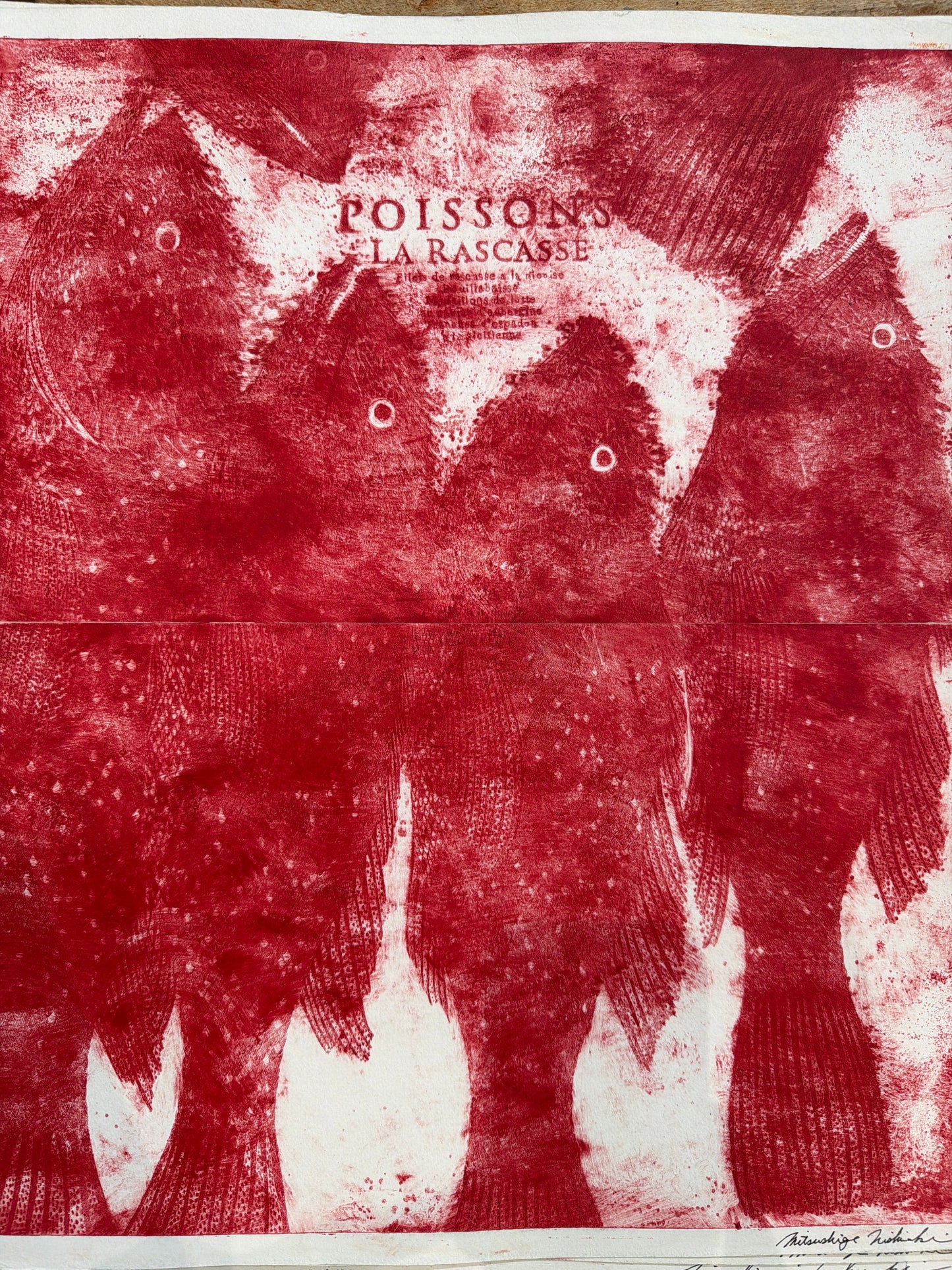 Poissons La Rascasse by Mitsushige Nishiwaki