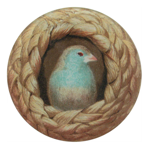 John Derian | Nested Wax Bill - 5 3/4" Round Plate