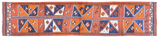 Vintage Kurdish Runner 2' 8" X 12' 6"