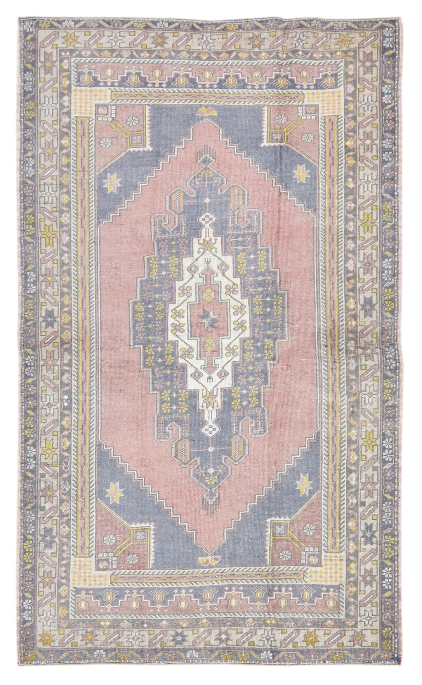 Vintage Turkish Rug 4'7" x 7'9"