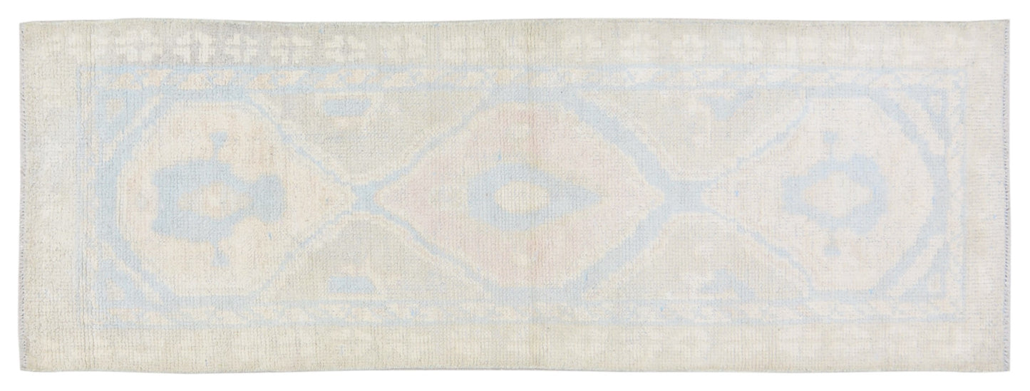 Pakistani Oushak Runner Rug 2' 9" X 8' 3"