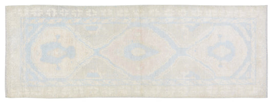 Pakistani Oushak Runner Rug 2' 9" X 8' 3"