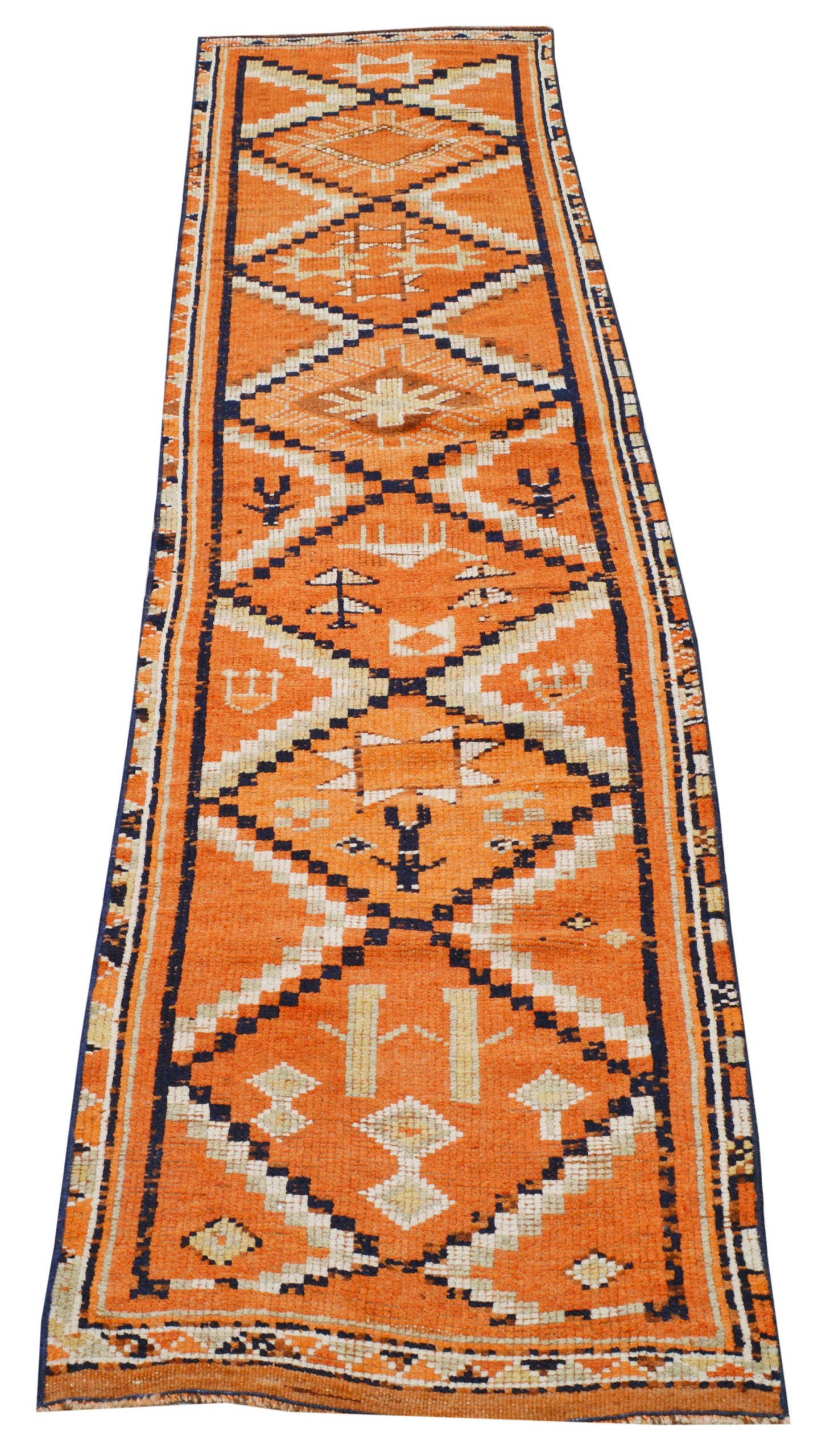 Vintage Kurdish Runner 2' 6" X 10' 8"
