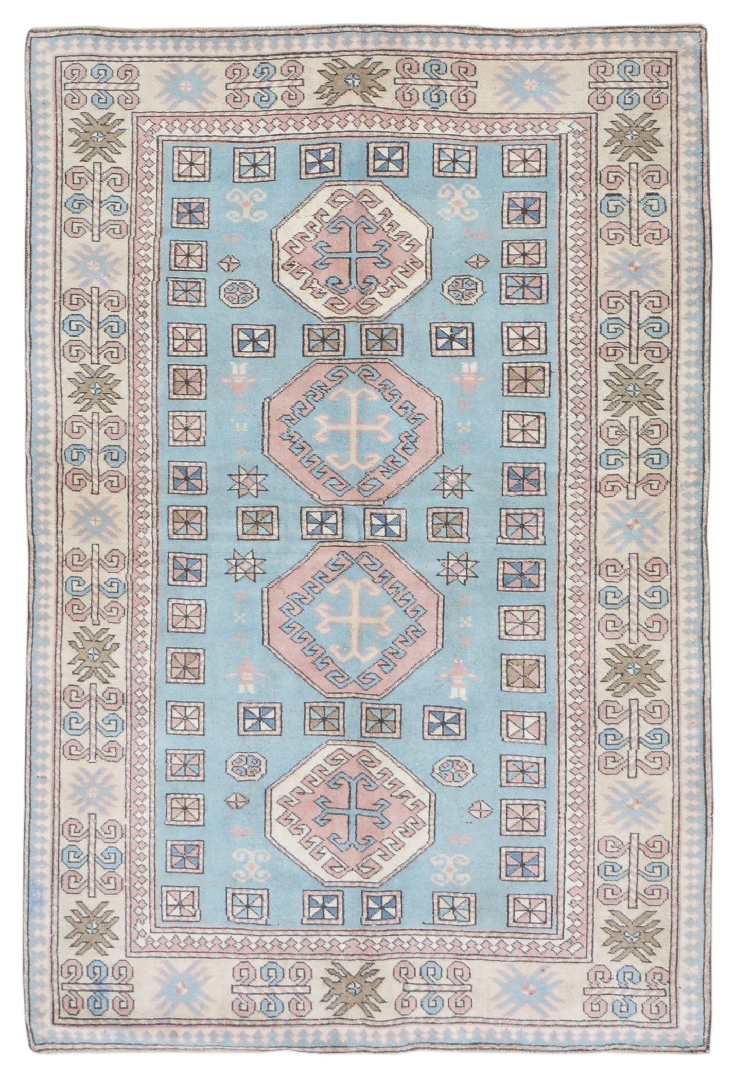 Vintage Turkish 4'5" x 6'8"