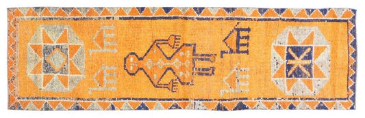 Vintage Kurdish Runner 2'7 x 9'1"