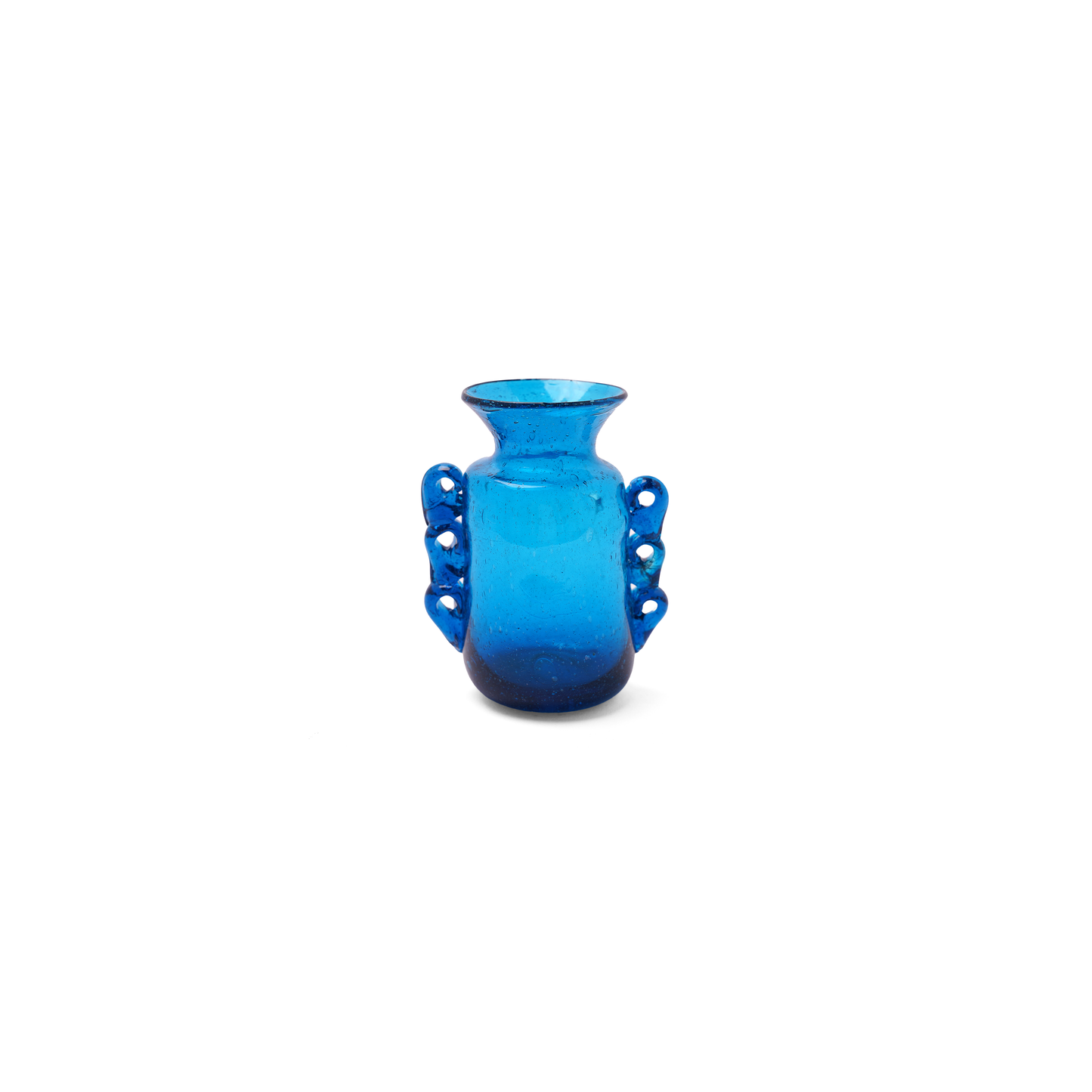 KILIIM | Knobbed Handblown Glass Vase: Green
