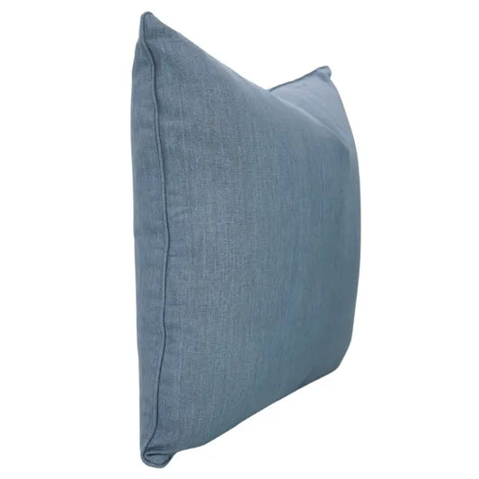 Linen Blend Pillow | Blue