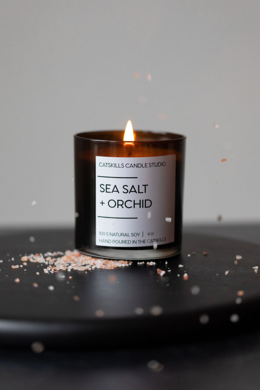 Catskills Candle Studio | Sea Salt + Orchid
