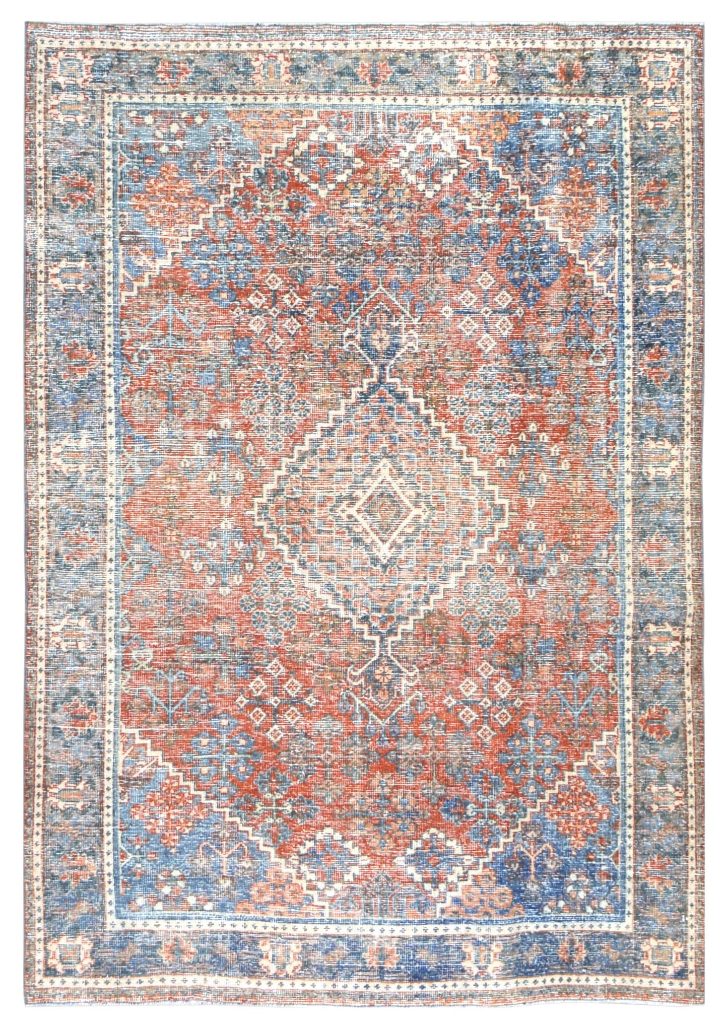 Vintage Turkish Anatolian 4'6" X 6'8"