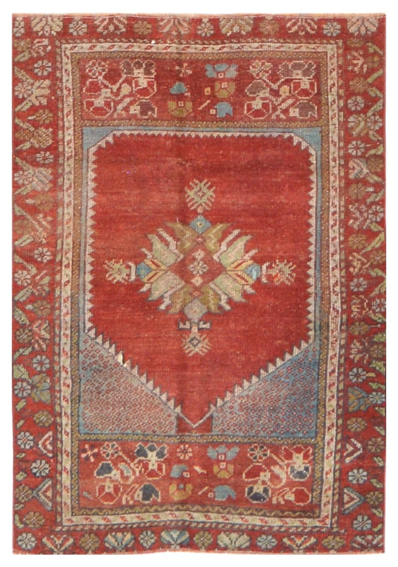 Vintage Turkish Anatolian 2'5" X 3'6"