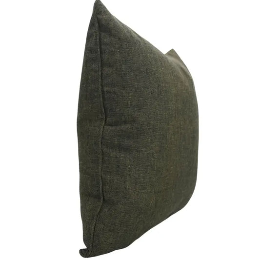 Linen Blend Pillow | Green