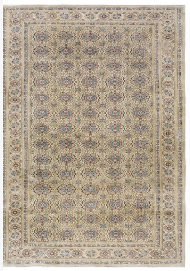 Vintage Turkoman 4'10" X 7' 0"