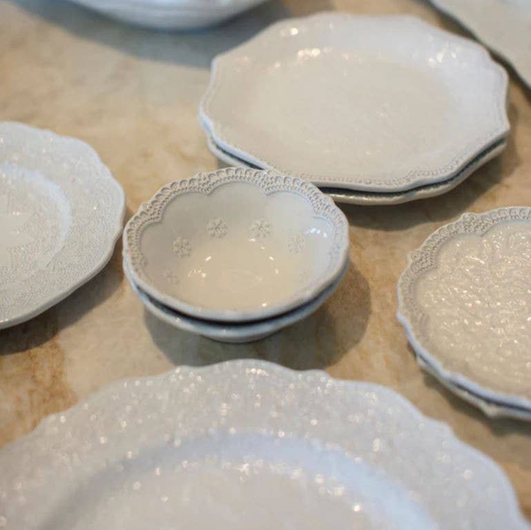 Merletto Antique Dipping Bowl Set of 2