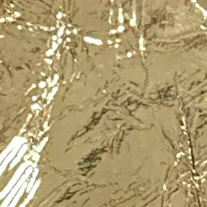 Small Zip Pouch: Hologram Cobalt