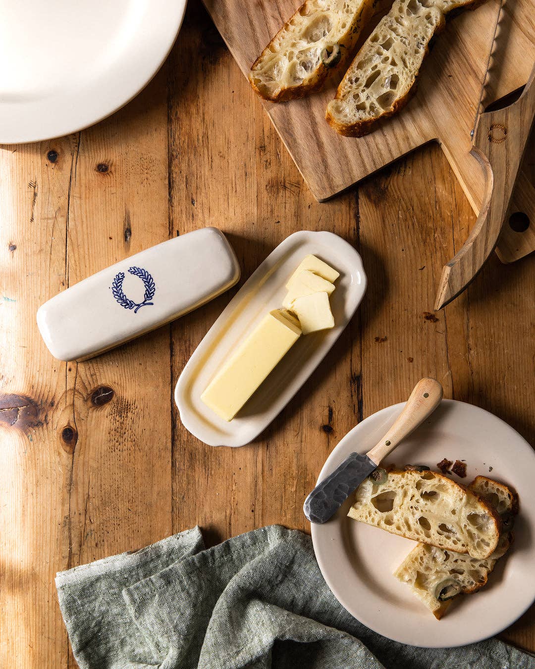 Farmhouse Pottery | Laurel Butter Dish