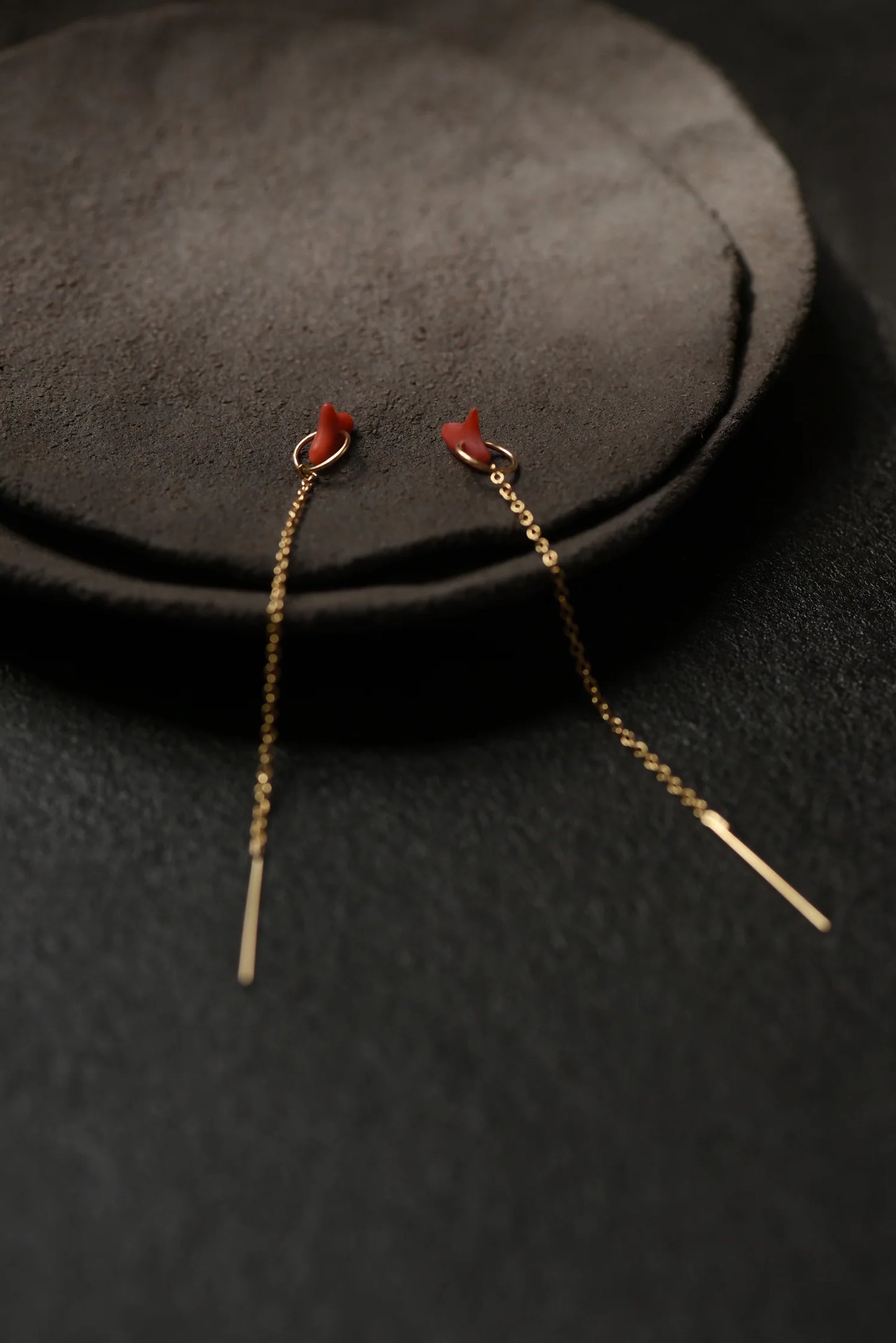 8.6.4 | Coral & 14K Gold Fill Threaders