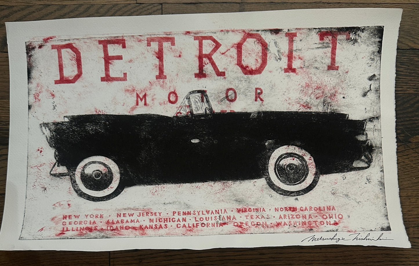 Detroit Motor by Mitsushige Nishiwaki