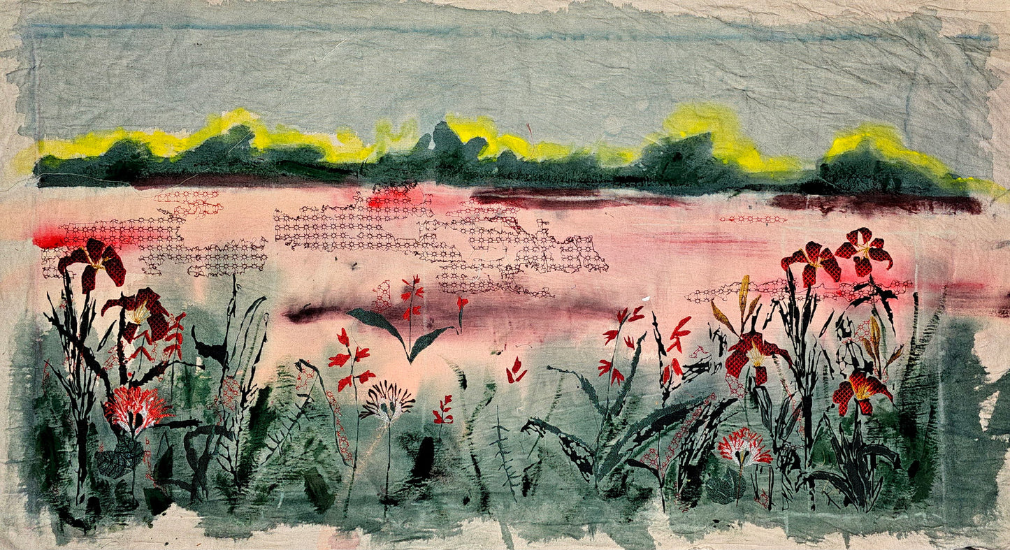 Tiger Lily Field 3 by Jean Corby