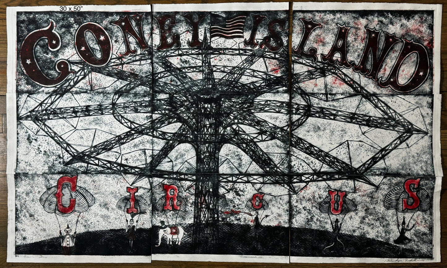 Coney Island Circus by Mitsushige Nishiwaki