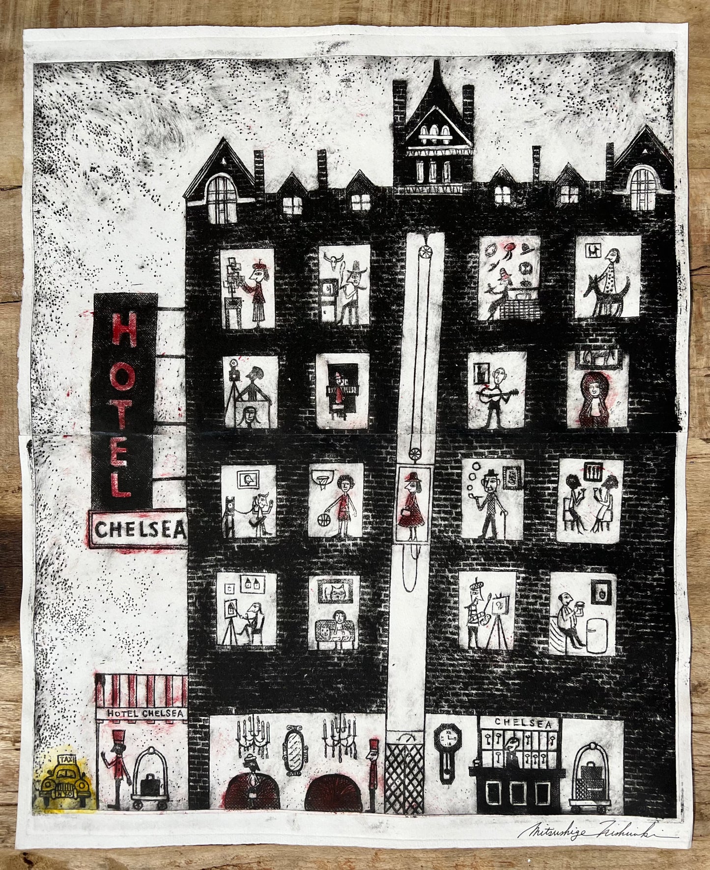 Chelsea Hotel by Mitsushige Nishiwaki