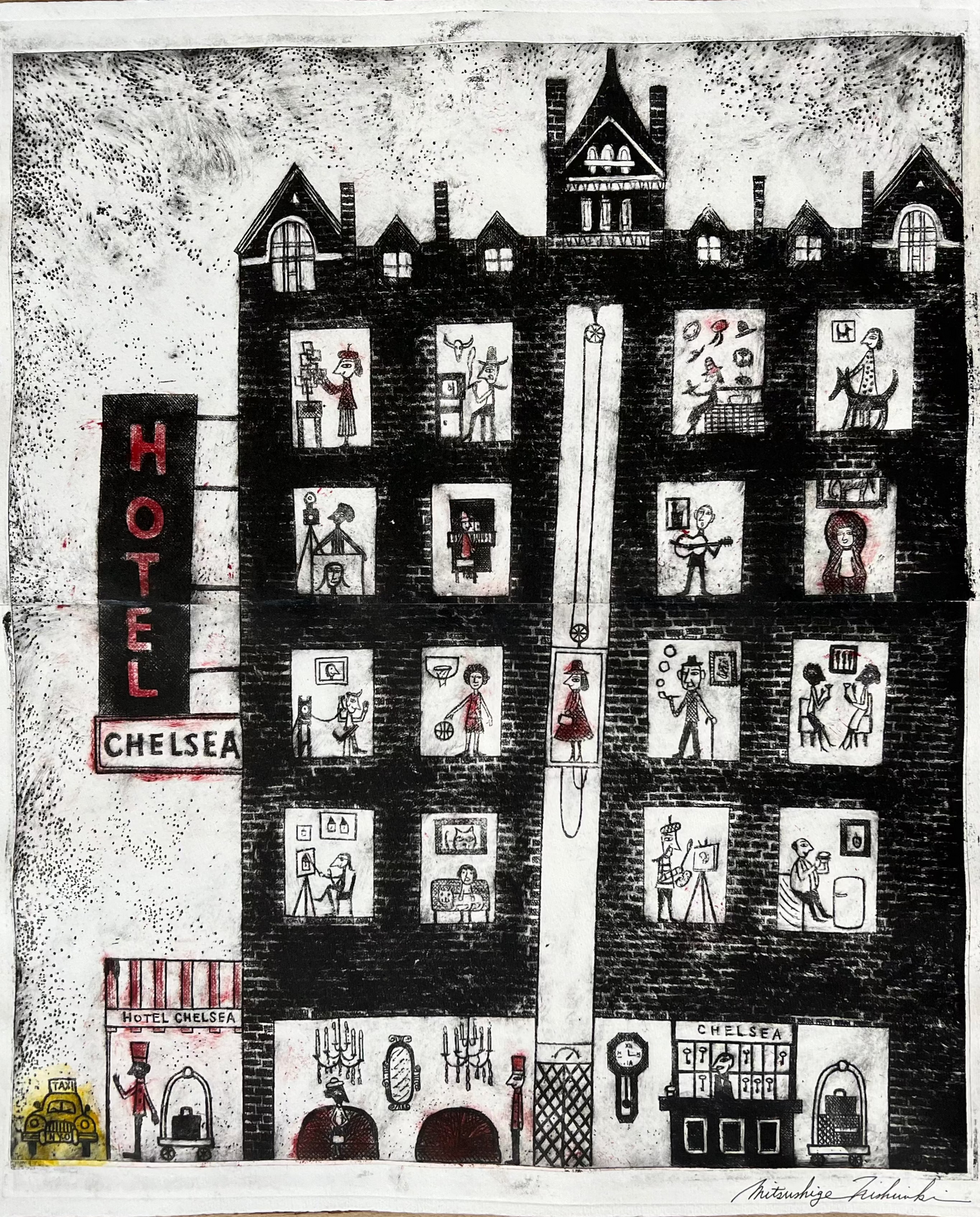 Chelsea Hotel by Mitsushige Nishiwaki