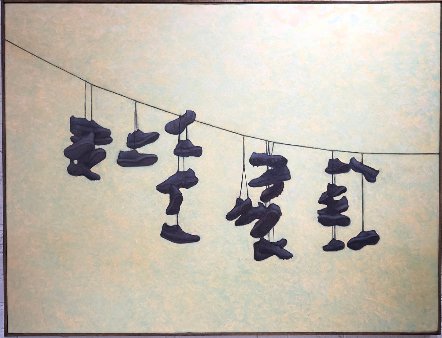 Shoes on a Wire (2) by Rick Secen