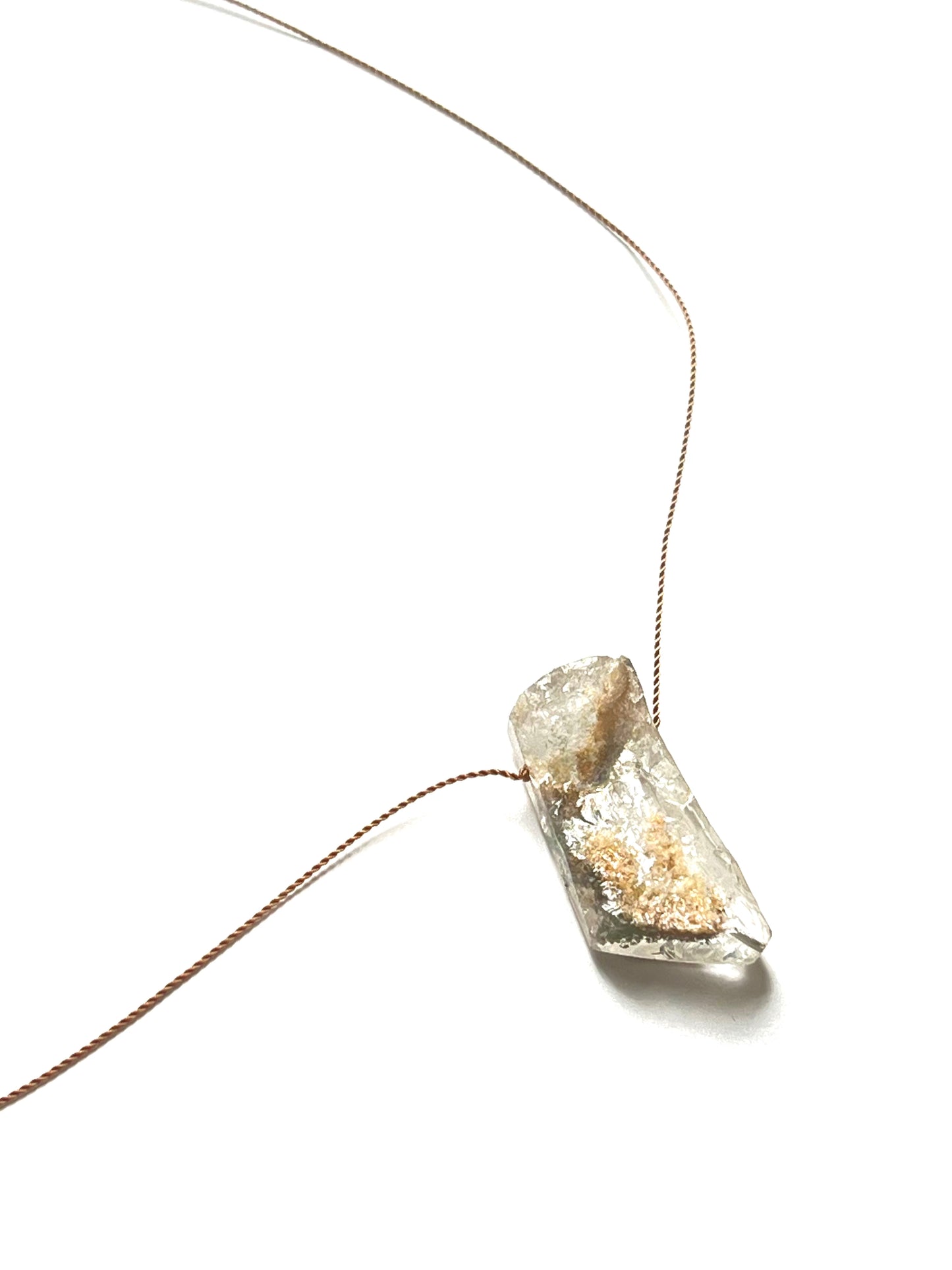 MARGARET SOLOW | Lodolite in Quartz Necklace