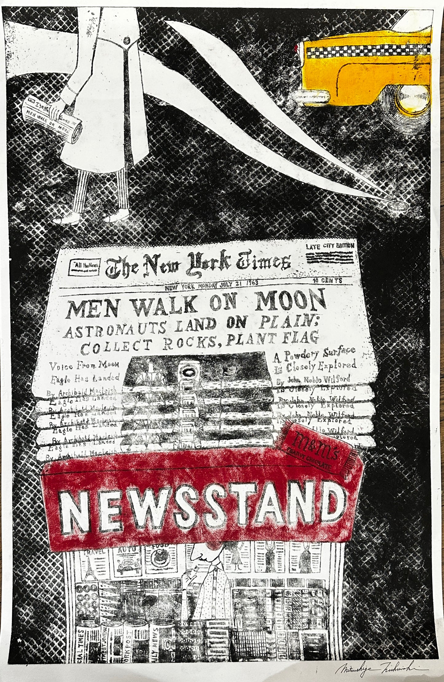 New York Times by Mitsushige Nishiwaki