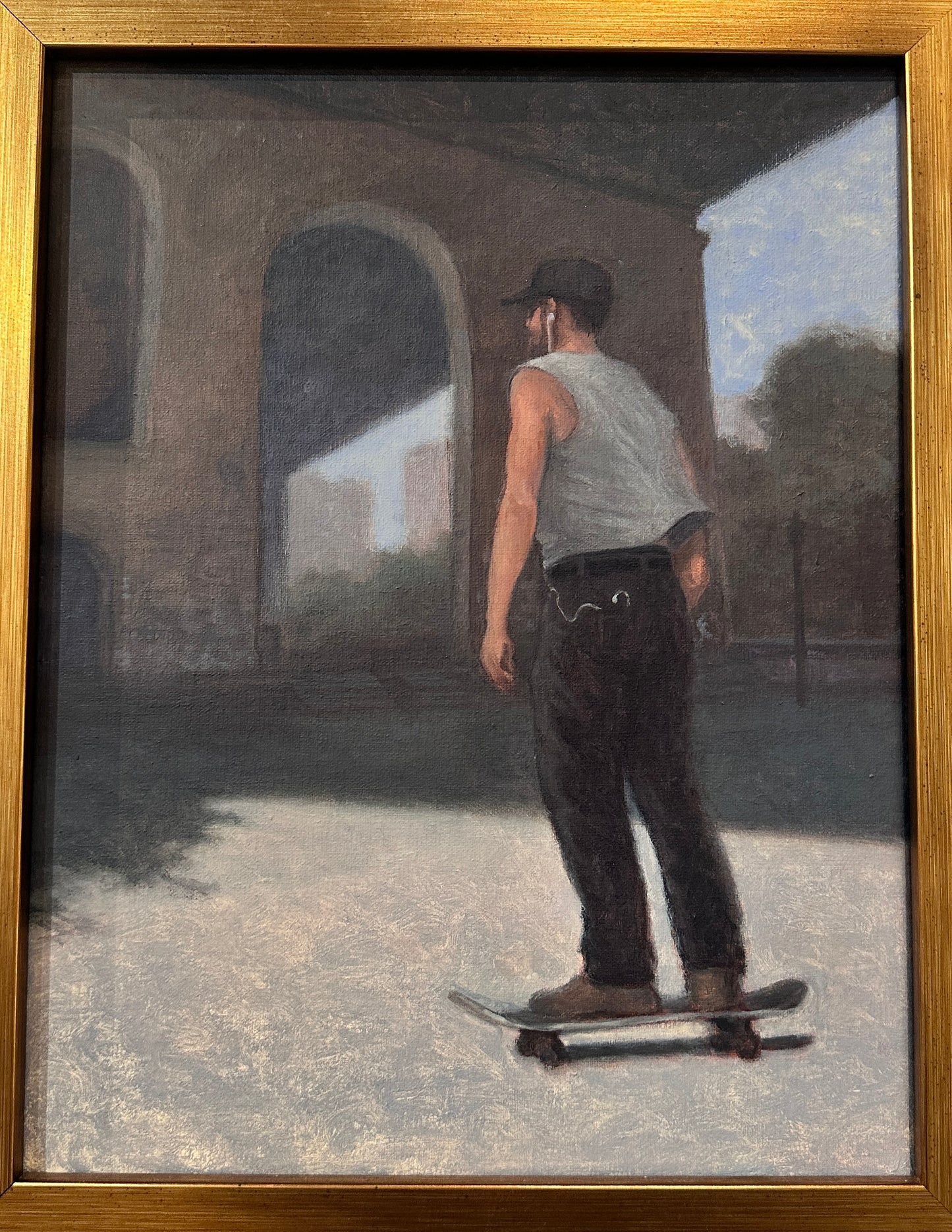 Skateboarder by Rick Secen
