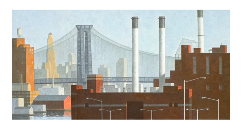East River Panorama by Robert Goldstrom