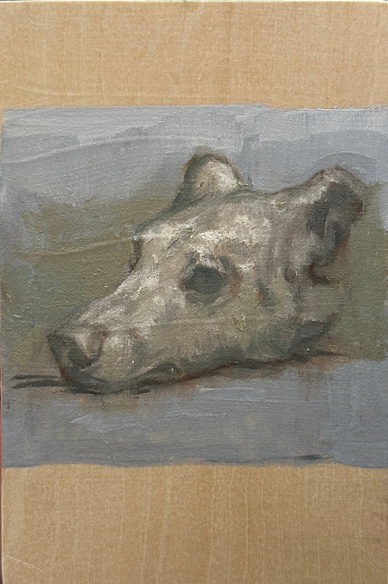 Grey Statue Study by Madeline Owen