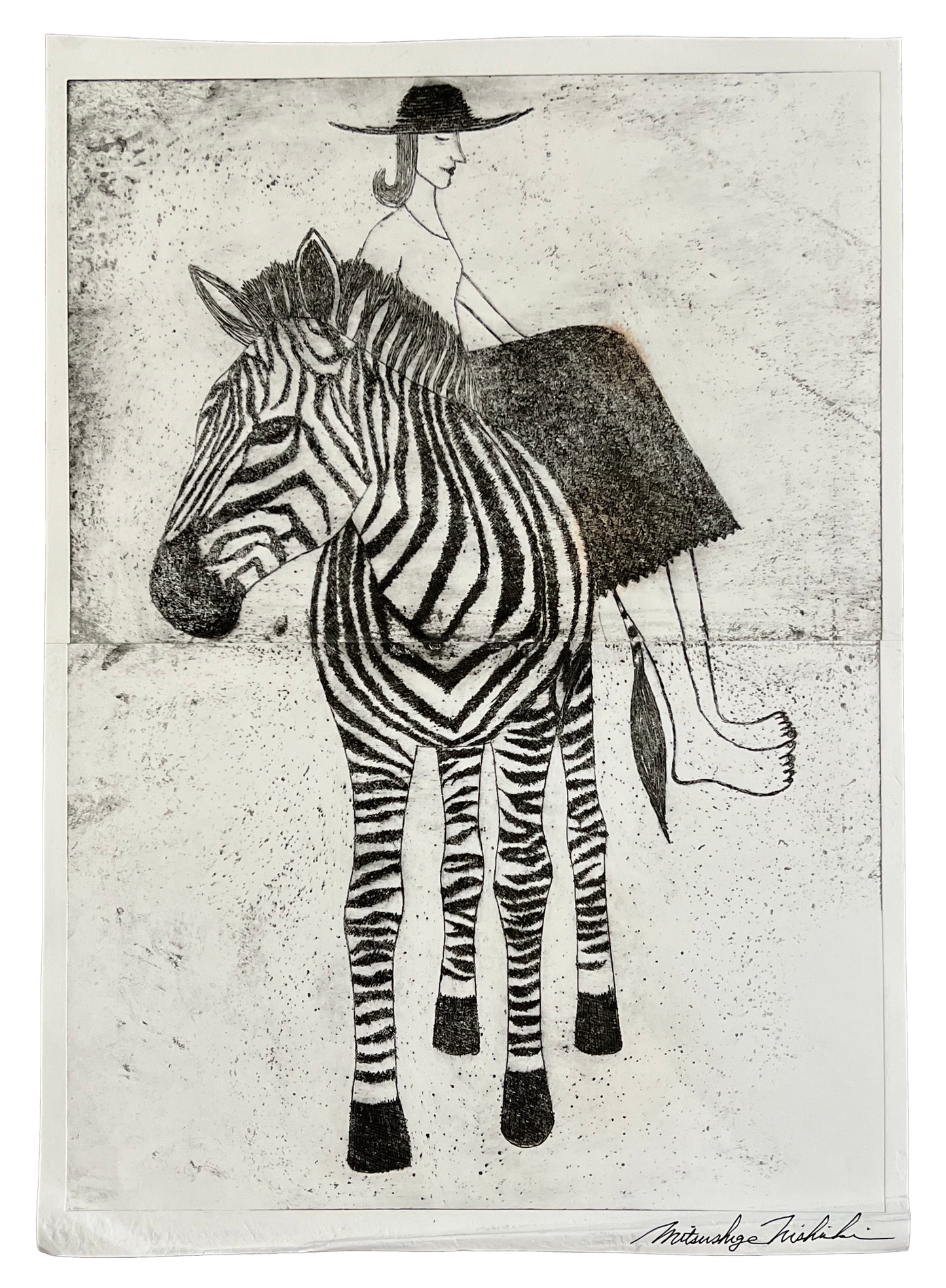 Zebra Friend by Mitsushige Nishiwaki