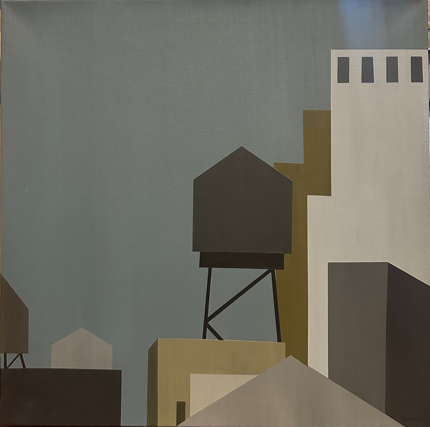 Water Towers II by Elizabeth Armenta