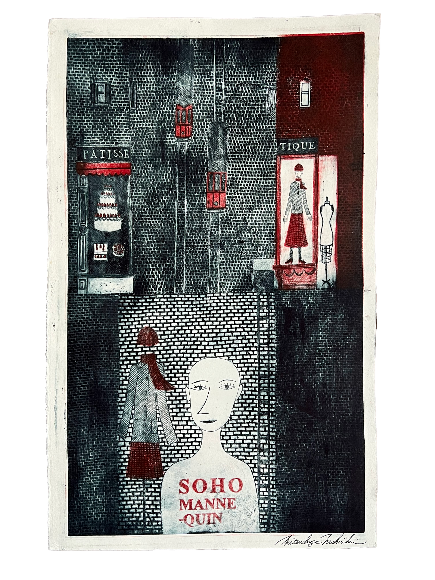 Soho Mannequin 1 panel by Mitsushige Nishiwaki