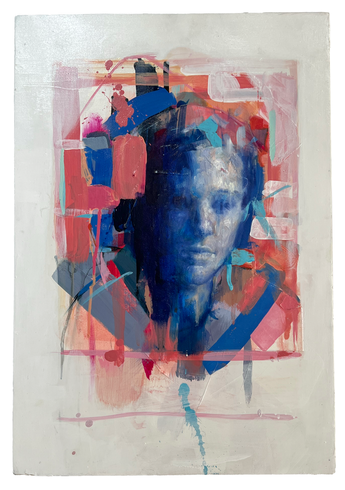 Blue Portrait by Madeline Owen