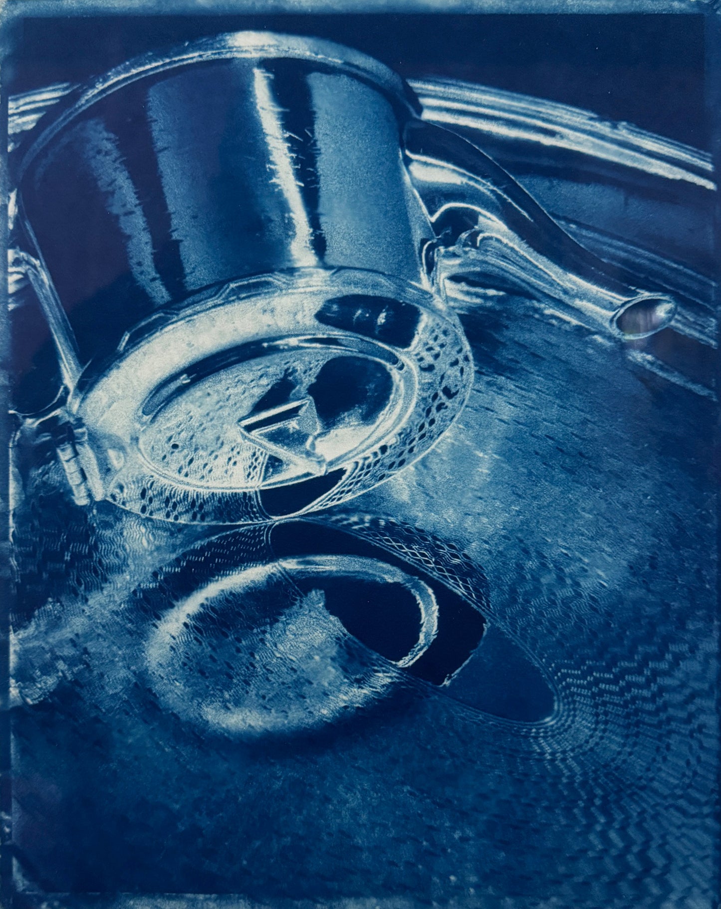 Teapot on a Tray, Framed by David Sokosh