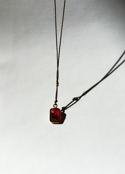 MARGARET SOLOW | Ruby Necklace
