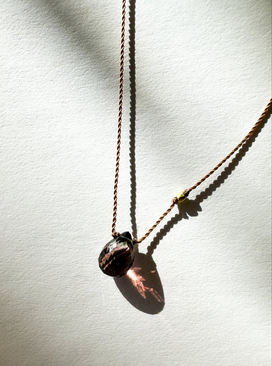 MARGARET SOLOW | Tourmaline Drop & 18k