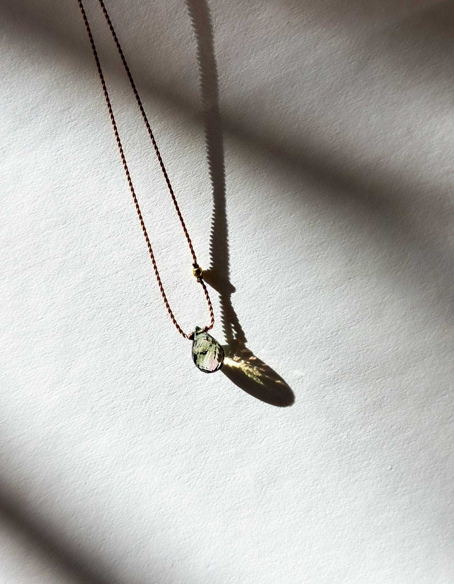 MARGARET SOLOW | 18k Green Tourmaline Necklace