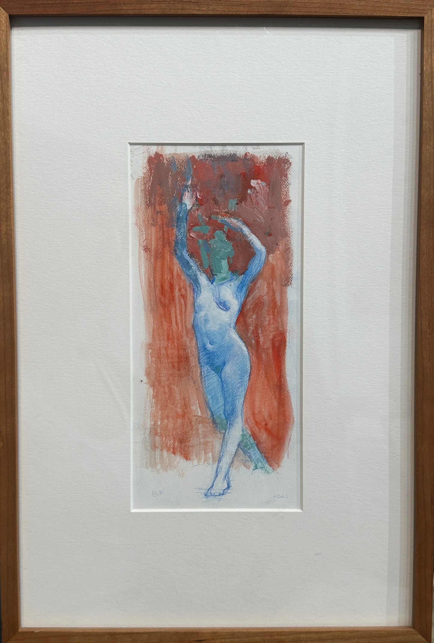 Blue Nude by Brooks Frederick