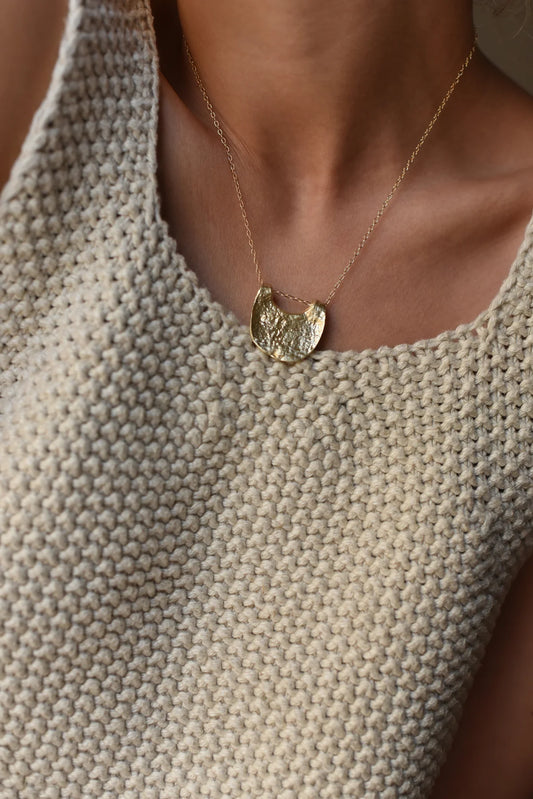 8.6.4 | Brass Pendant Necklace